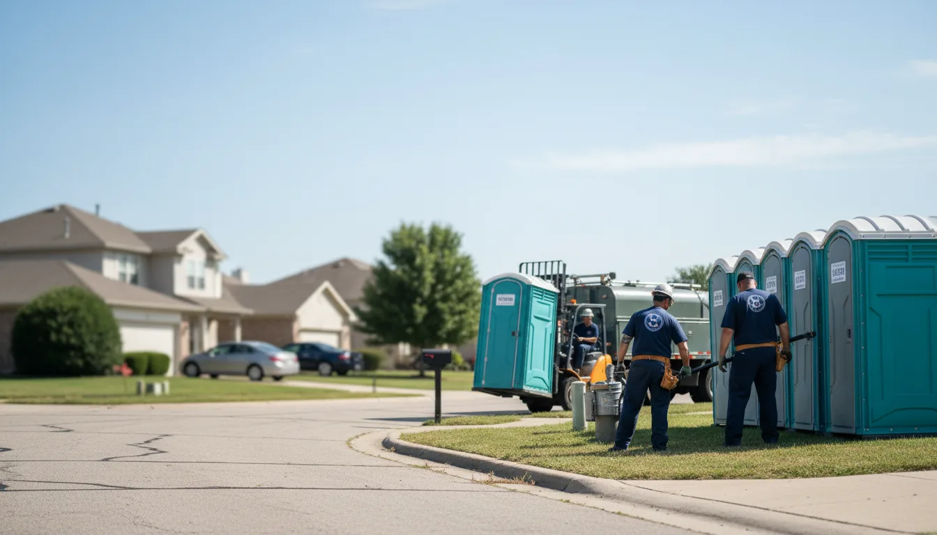 Porta Potty Rental in Dryfork, WV near me